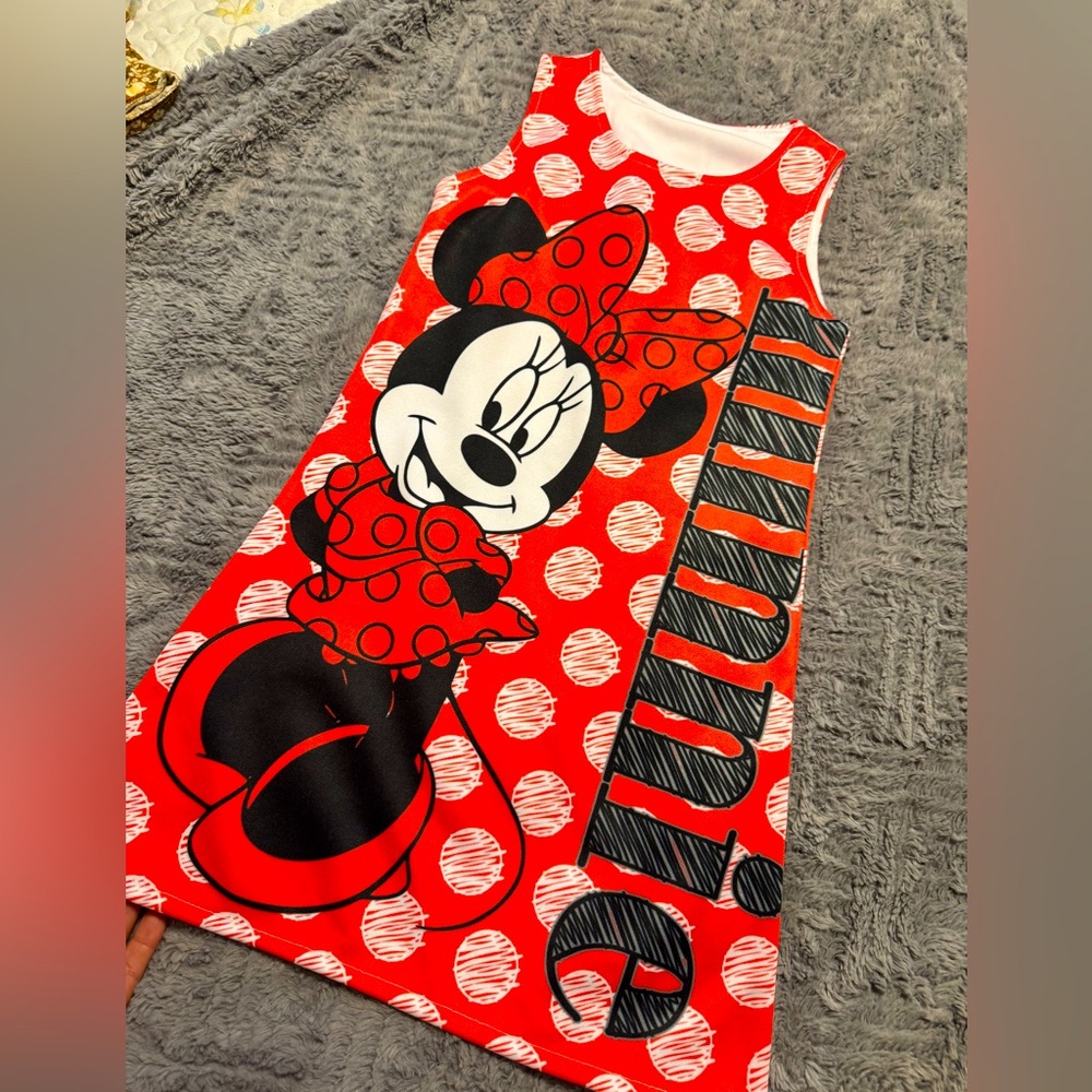 Minnie Mouse Red Kids dress 6T